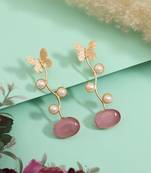 Lovely pink color amrapali earrings