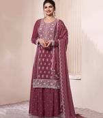 pink palazzo set for women