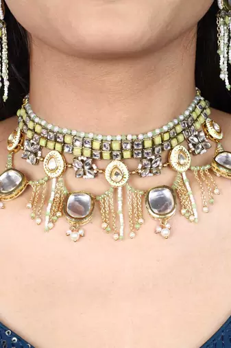 Minty winty  necklace