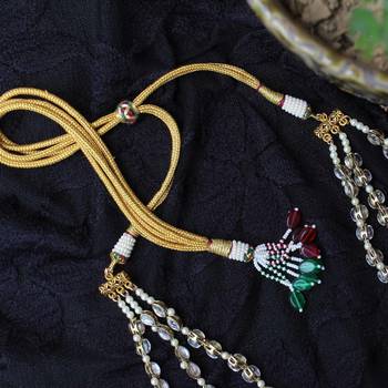 Pearl twirl 3 layer necklace 3