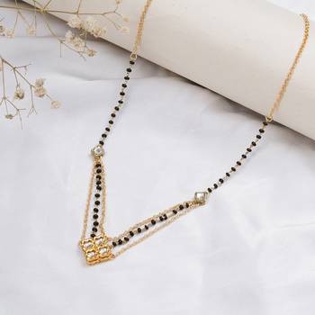16" - 18.5" quad kundan mangalsutra 2
