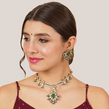 Floral grace choker set 2