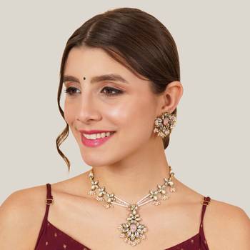 Floral grace choker set 2