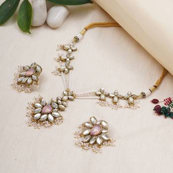 Floral grace choker set 3