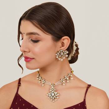 Floral grace choker set 2