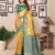 Mustard banarasi tissue silk woven patola saree