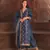 Blue color viscosee silk fabric beautiful salwar kameez for party looks