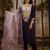 Heavy partywear viscosee rayon purple color kurta set for ceremonial wear