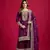 Wine color heavy sequins work chinon fabric wedding wear sharara dress