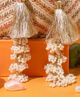 Fiza embroidered potli - offwhite 2
