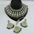 Kundan choker set with pearl tassels - premium glass cut stone wedding collection