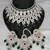 Royal green kundan & pearl bridal jewelry set-statement choker Necklace :: earrings & maang tikka-wedding & festive wear