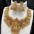 Bridal lakshmi temple Necklace :: set     gold-plated ethnic jewelry with jhumka earrings