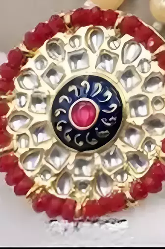 Indian gold plated meenakari kundan traditional choker bridal Necklace :: jewelry