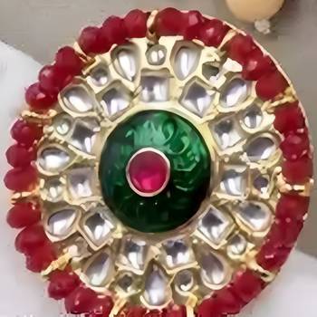 Indian gold plated meenakari kundan traditional choker bridal Necklace :: jewelry 2