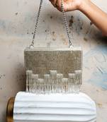 Silver salli en vie kasse silver nayaab by sonia