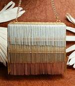 Gold hinted kasse silver gold nayaab by sonia