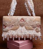 Pink ornate radiance kasse blush rose nayaab by sonia