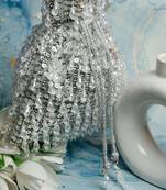 Silver pristine crystalline pure illusion nayaab by sonia