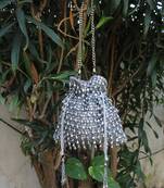 Silver pristine crystalline pewter nayaab by sonia