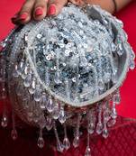 Silver sequin enchantment soccer chic nayaab by sonia