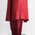 Pink embrodiered georgette tissue kurta (with slip)