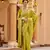 Light green soft silk blend patola zari jacquard work designer saree