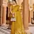 Mustard soft silk blend kanjivaram zari jacquard work designer saree