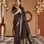 Black soft silk blend kanjivaram zari jacquard work designer saree