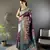 purple soft silk blend  meenakari peacock zari weaving work paithani saree