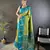 green soft silk blend butti zari weaving banarasi saree