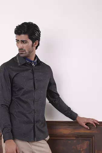 Multi-Color Floral Printed cotton men's shirt