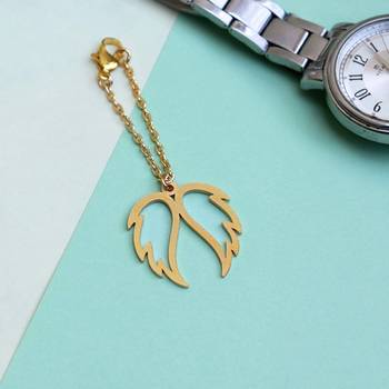 Angel wings watch charm 1