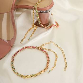 The golden rainbow heel wrap - set of 2 1