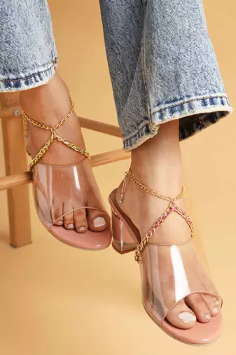 The golden rainbow heel wrap - set of 2