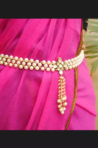 Pearl belt kamar bandh waist size 26