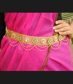 Kundan and mesh kamar bandh waist size 28