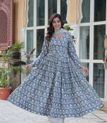 Kurti With Pant & Dupatta Set