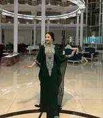 SALE New Moroccan Dubai Kaftans Farasha Abaya Dress Very Fancy Long Gown 