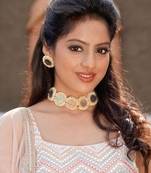 Multi-colour natural stone choker necklace with studs