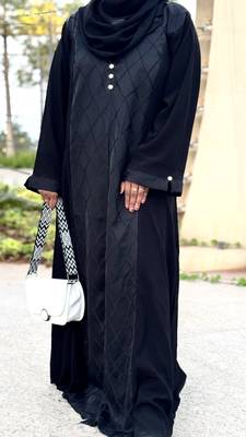 Zoom Fabric Abaya 3