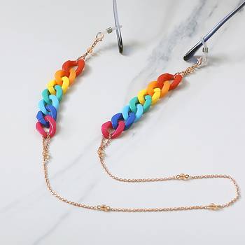 Crayon multi color spectacles/air pods chain 1
