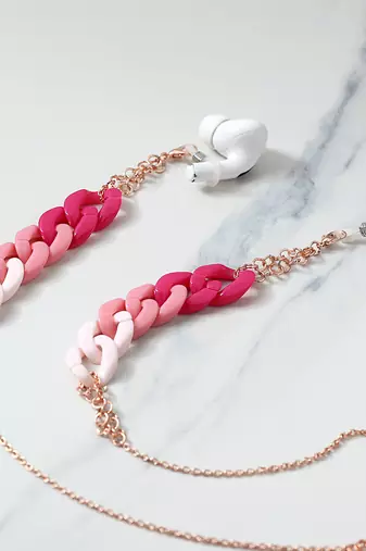 Cherry blossom spectacles/air pods chain
