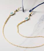 Hamsa evil eye spectacles/air pods chain