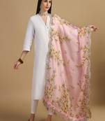 Digital print orgenza sequnce work dupatta for women and girls to wear on gown chaniya choli kurti etc