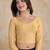 Cotton Lycra Stretchable Comfy Round Neck Elbow Sleeves Saree Blouse Readymade