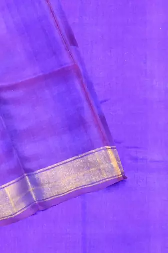 Lavendar mulberry pure silk single ikkat  saree