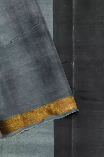 Green mulberry pure silk single ikkat  saree