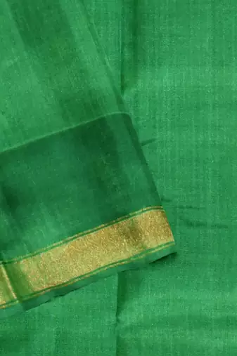 Red mulberry pure silk single ikkat  saree