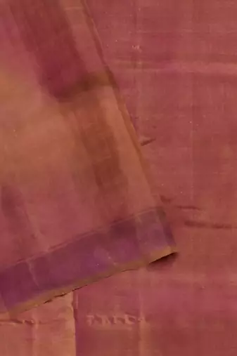 Peach and yellow mulberry pure silk single ikkat  saree